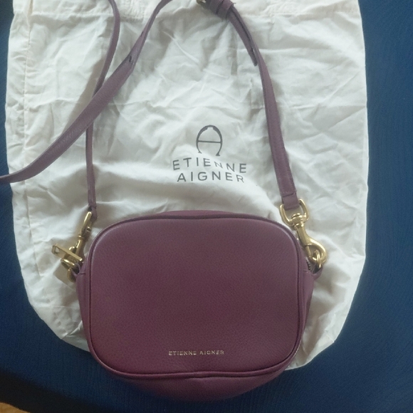 Etienne Aigner Wine Crossbody Bag - Picture 2 of 3